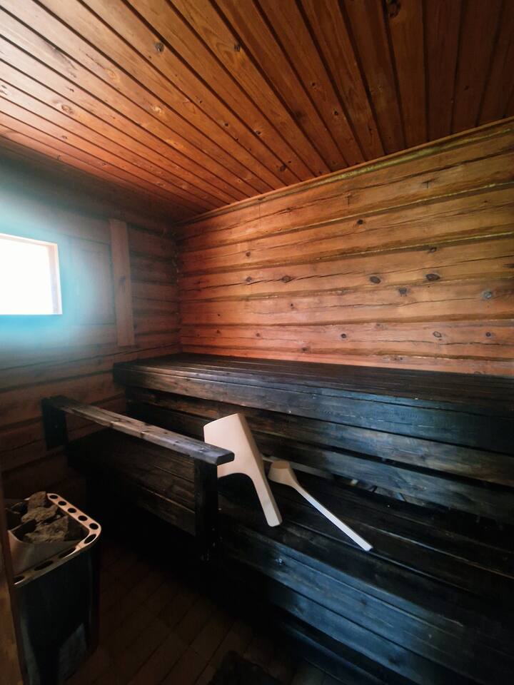 Hietajärven Helmi -mökki3-sauna