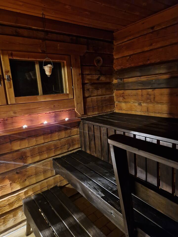 Hietajärven Helmi, pieni huvila-sauna